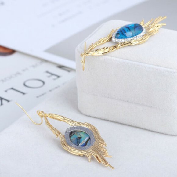 Alexis Bittar Maldivian Nested Feather Earrings - Picture 5 of 10